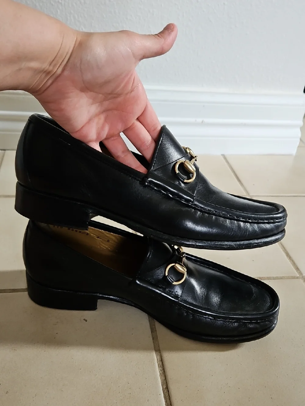 Leather Loafers - Black Leather - Picture 4 of 8
